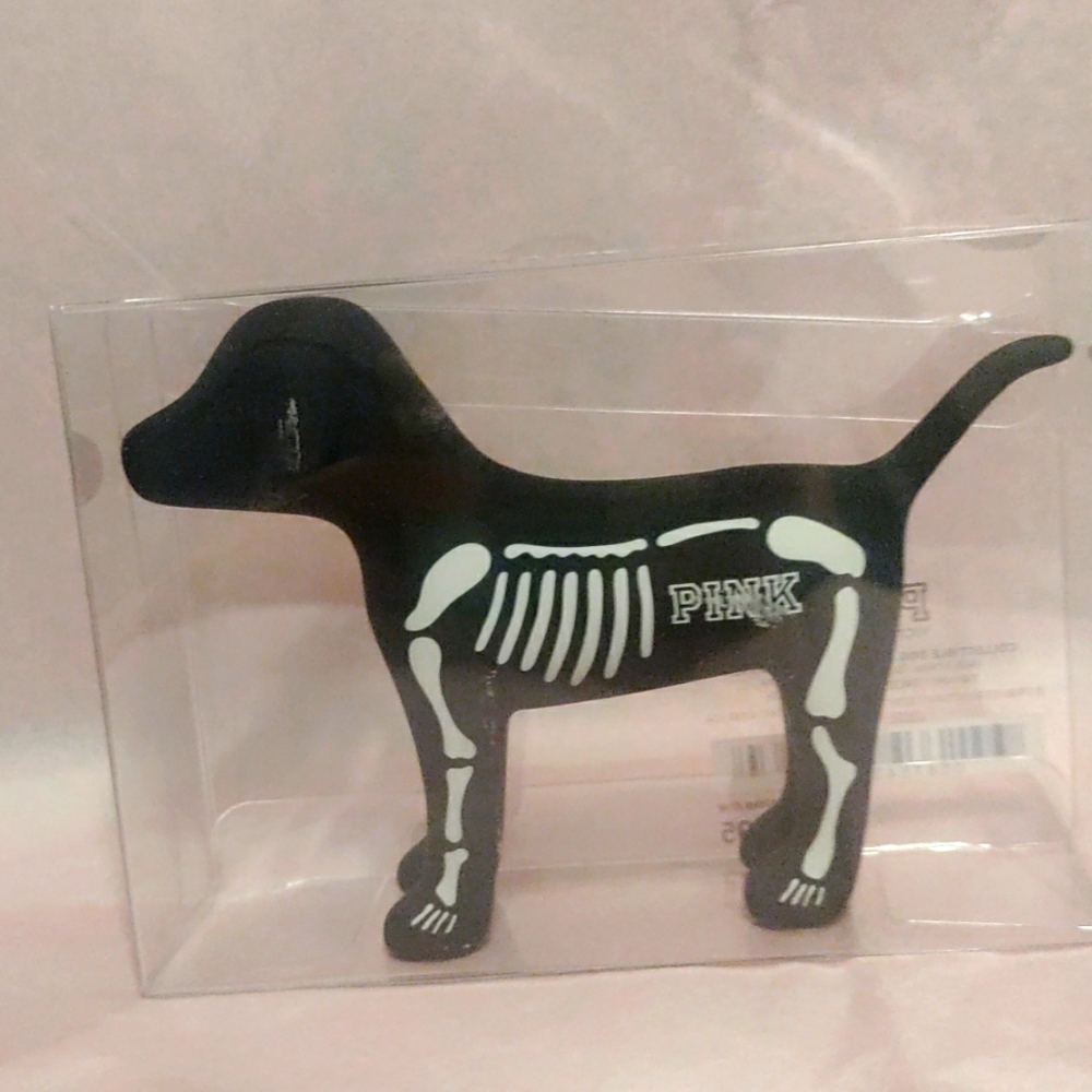 PINK COLLECTABLE DOG--NWT